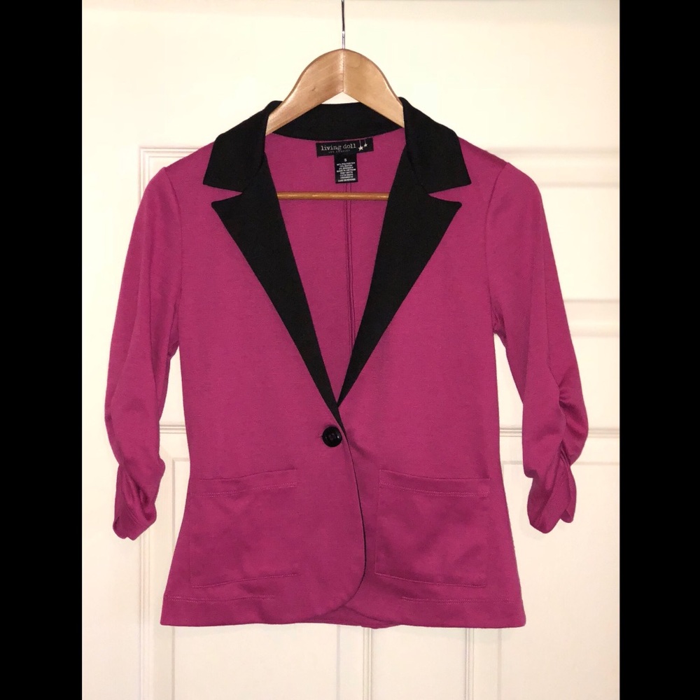 Pink Blazer
